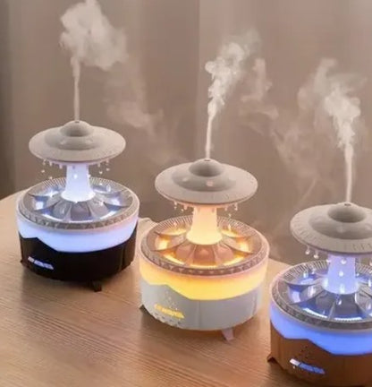 Transforma tu espacio en un refugio de paz con el Humidificador Lluvia 🌧️✨