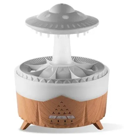 Transforma tu espacio en un refugio de paz con el Humidificador Lluvia 🌧️✨