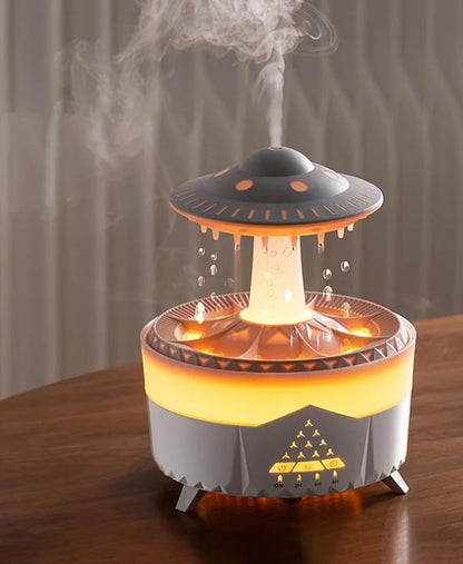 Transforma tu espacio en un refugio de paz con el Humidificador Lluvia 🌧️✨